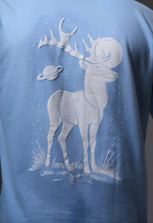 Blue Deer T-Shirt Men
