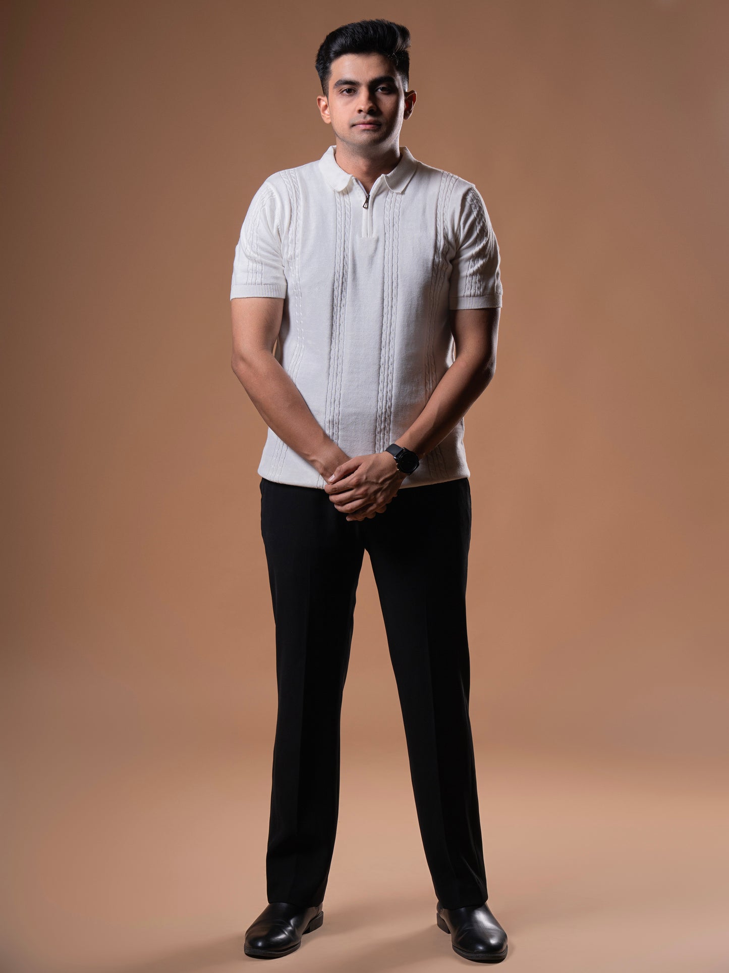White Collar T-Shirt
