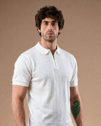 White Collar T-Shirt