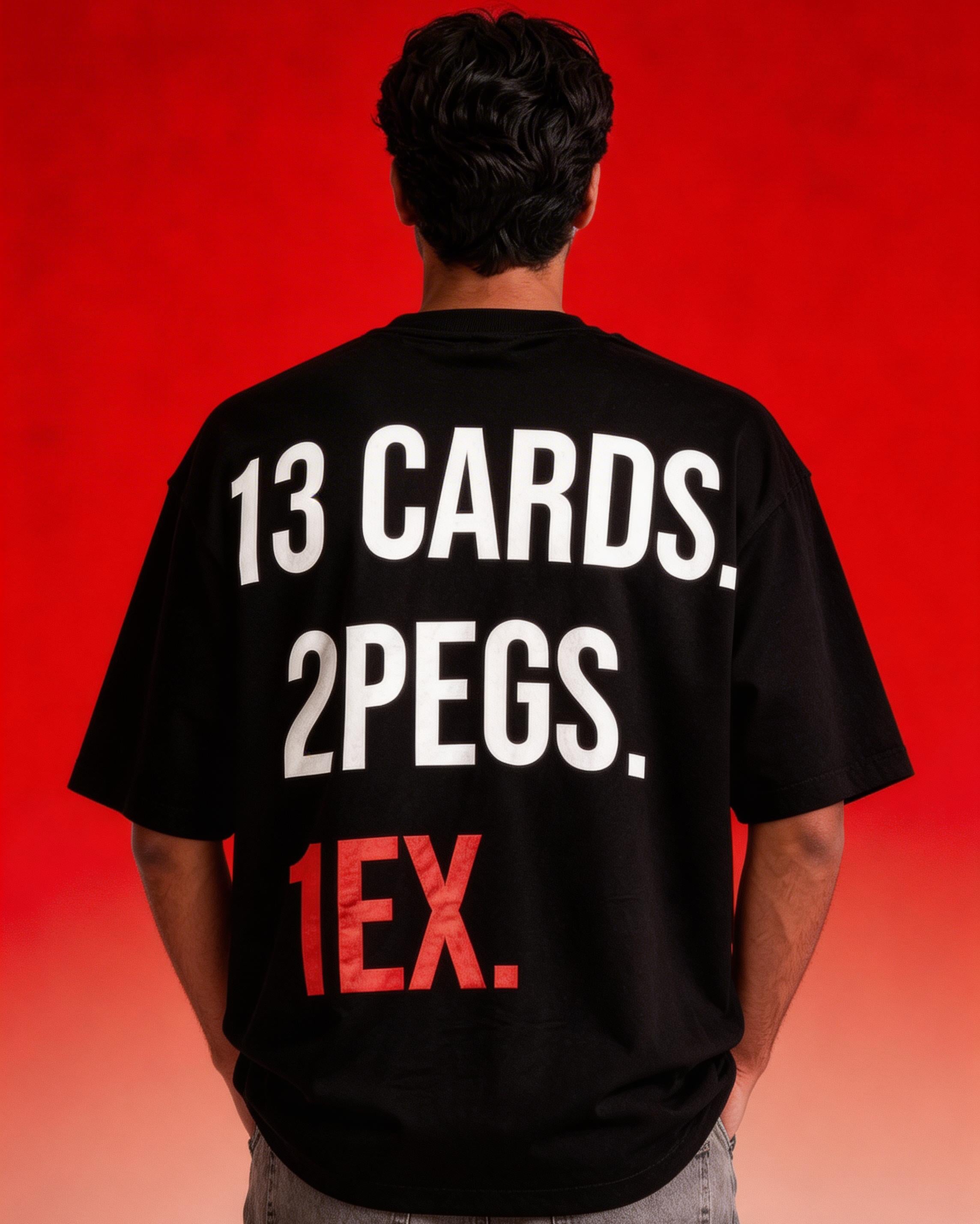 13 Cards T-Shirt Men