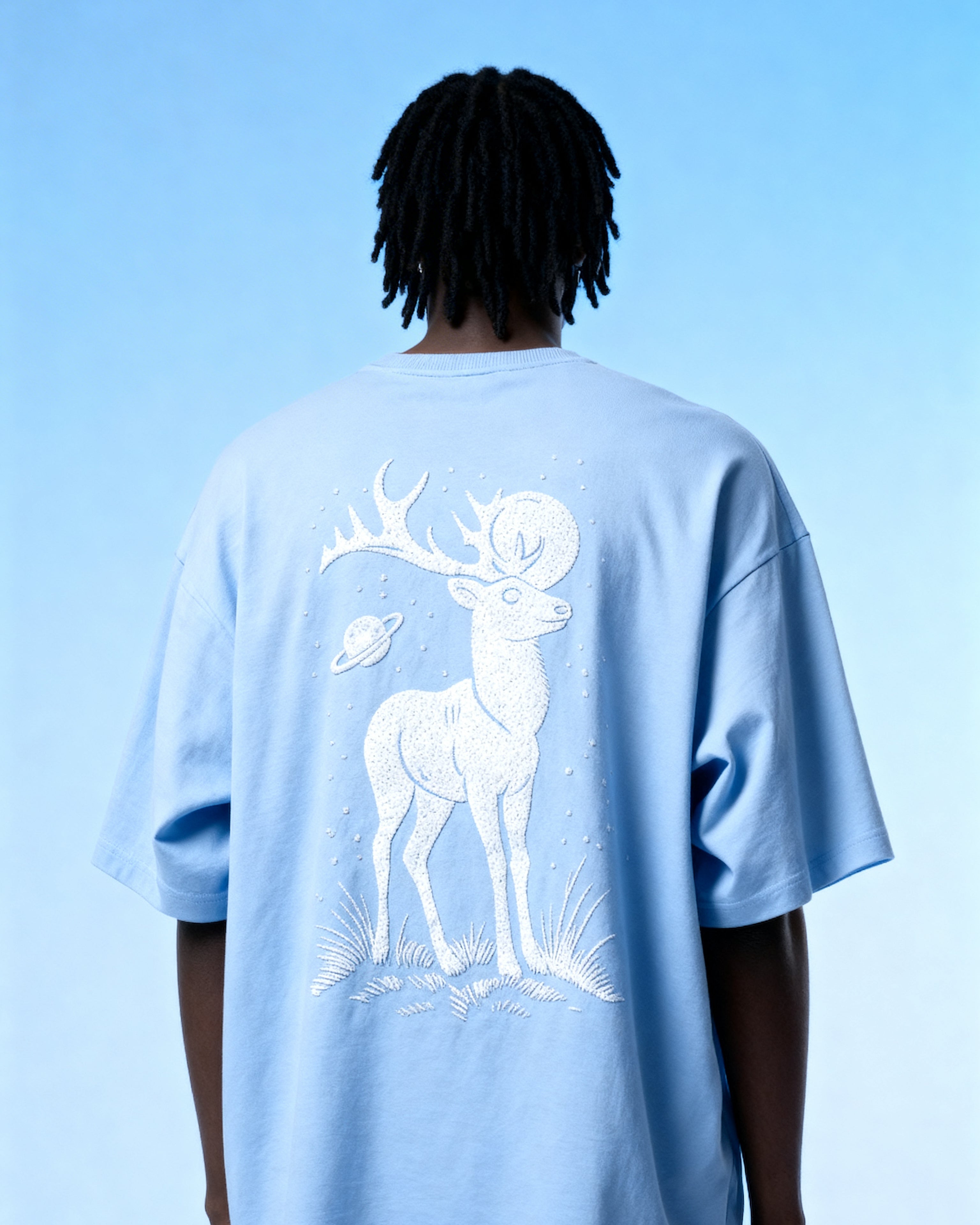 Blue Deer T-Shirt Men