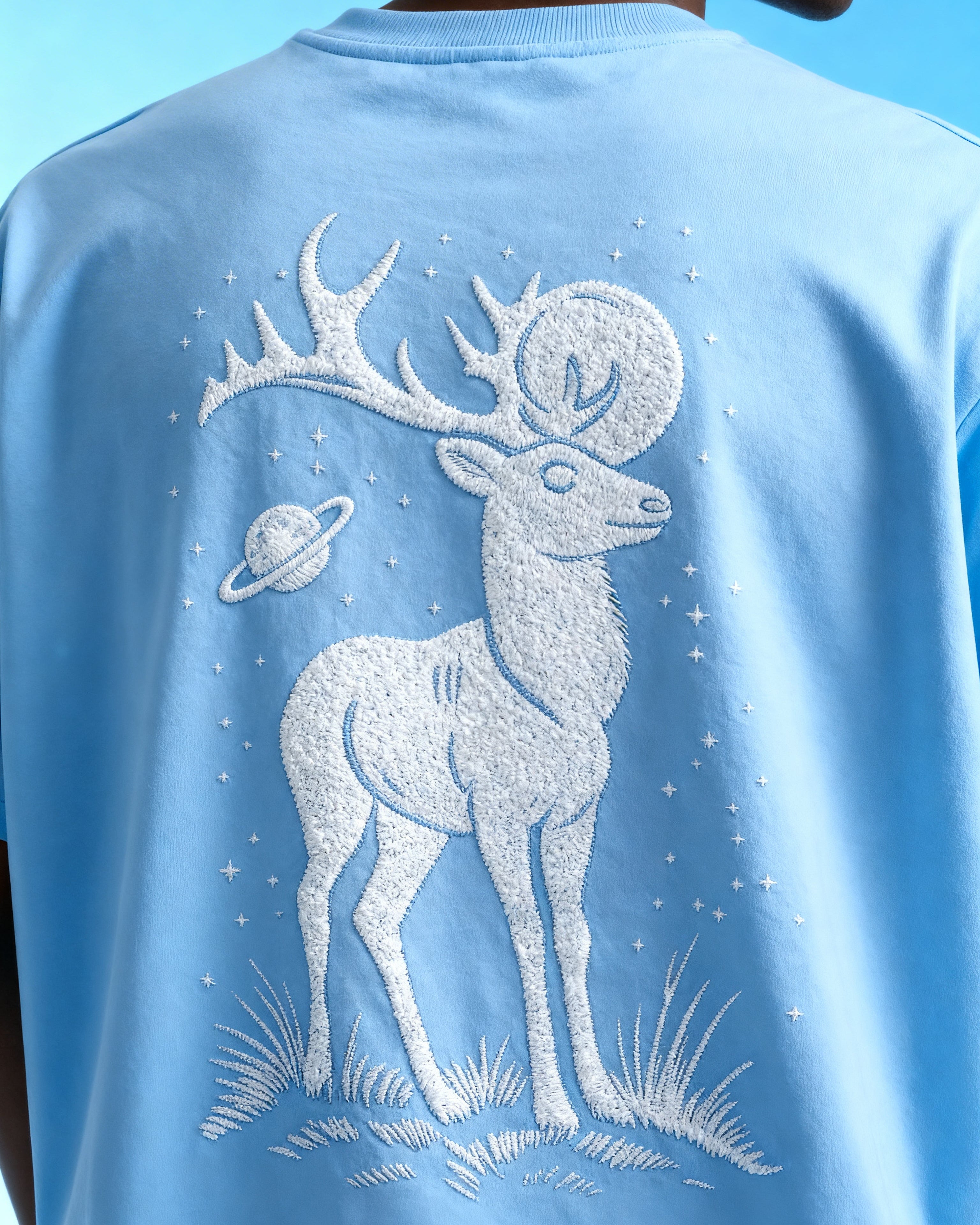 Blue Deer T-Shirt Men